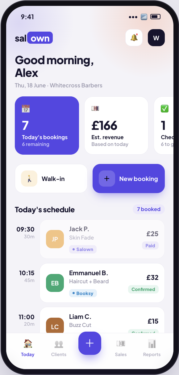 salOWN staff app