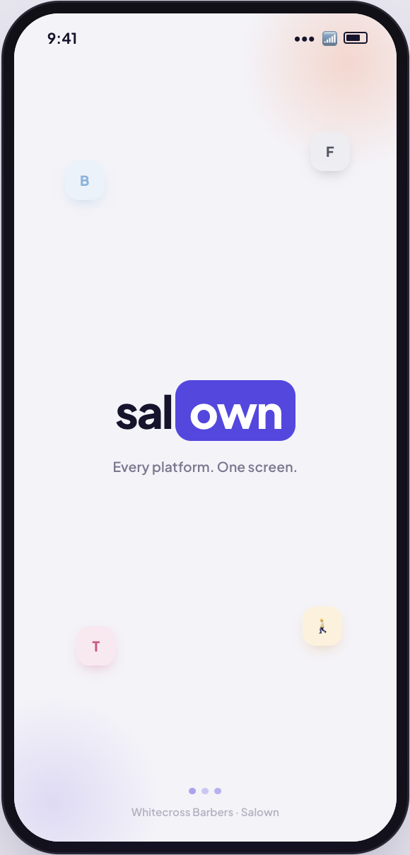 salOWN Staff launch screen
